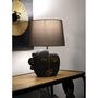Voir la diapositive 5 : Paris Prix Lampe à Poser en Résine  Tribal  39cm Marron