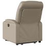 Voir la diapositive 5 : VIDAXL Fauteuil inclinable de massage electrique cappuccino similicuir