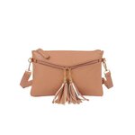 CARLA BELOTTI CARLA BELOTTI - Pochette CINDRA 17 cm. Coloris disponibles : Marron, Rouge