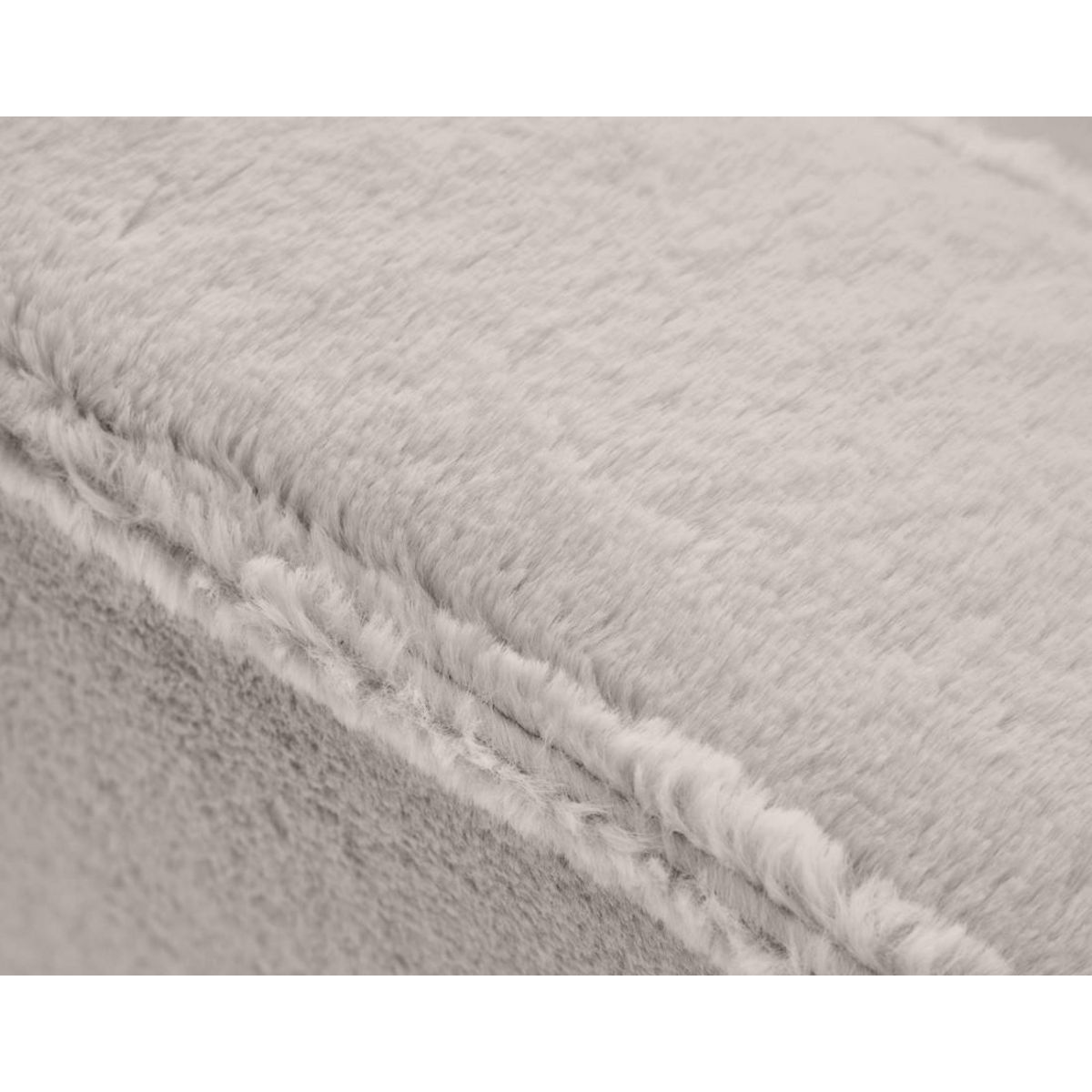 LISA DESIGN Jake - canapé d'angle gauche 4 places convertible avec coffre en fausse fourrure