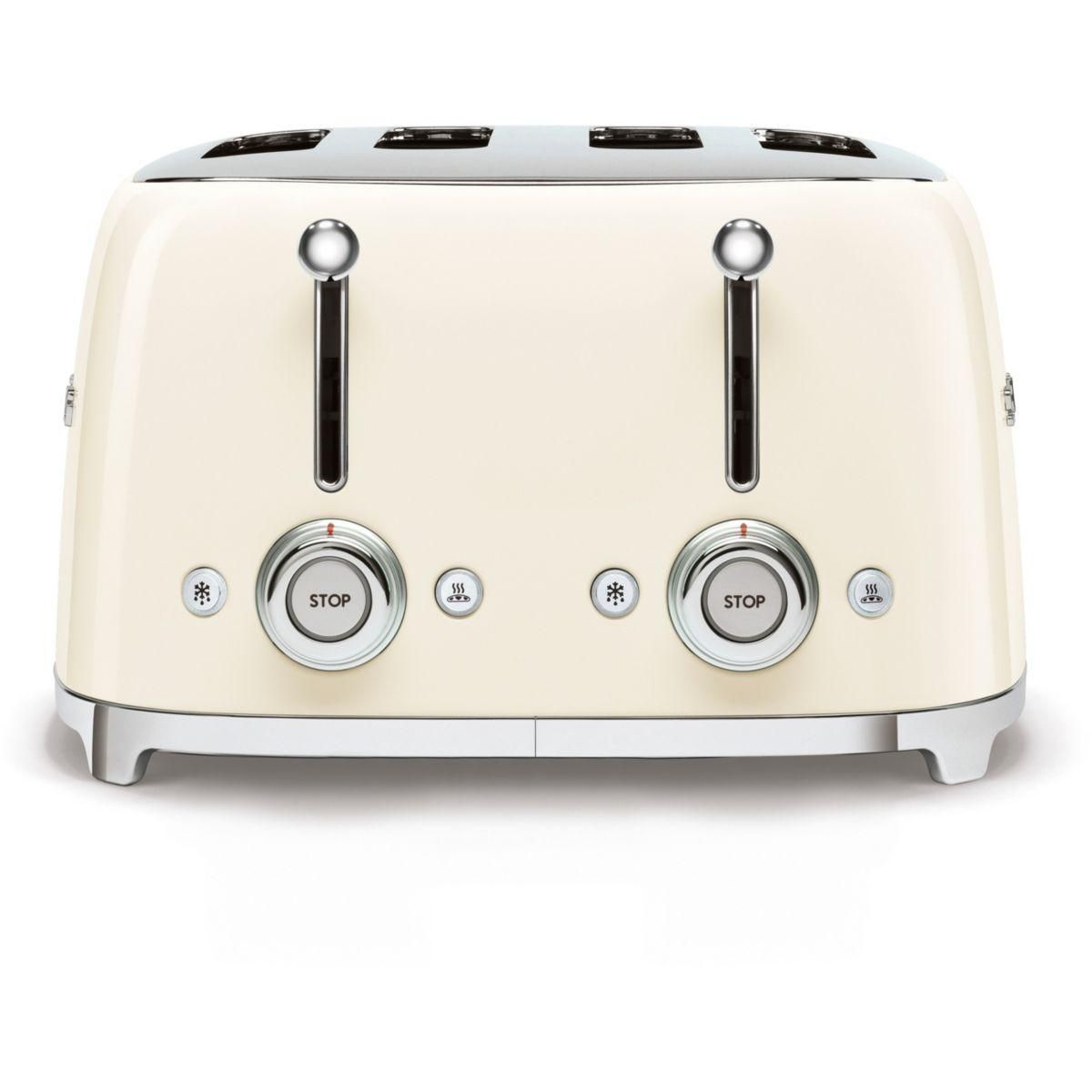 SMEG Grille-pain TSF03CREU Crème