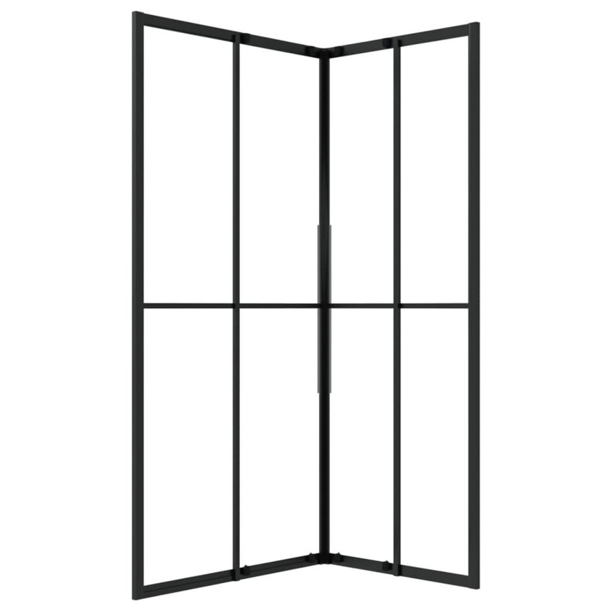 VIDAXL Cabine de douche ESG 90x70x180 cm