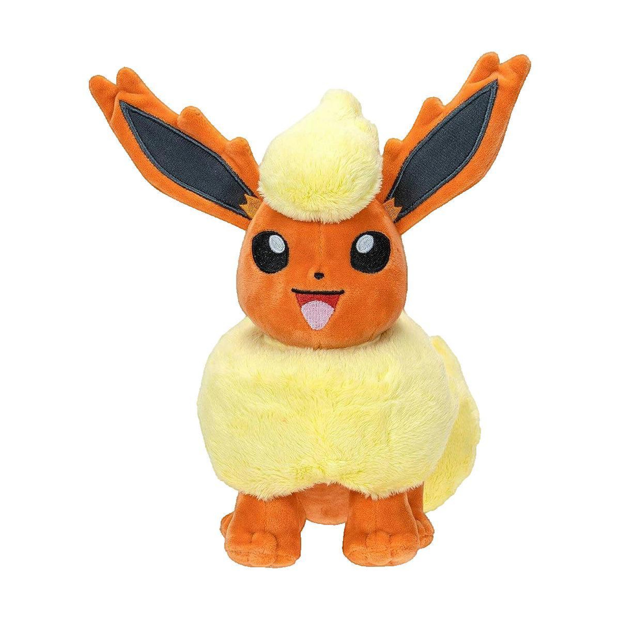 Voir la diapositive 1 : Pokemon Peluche Pokémon Flareon orange