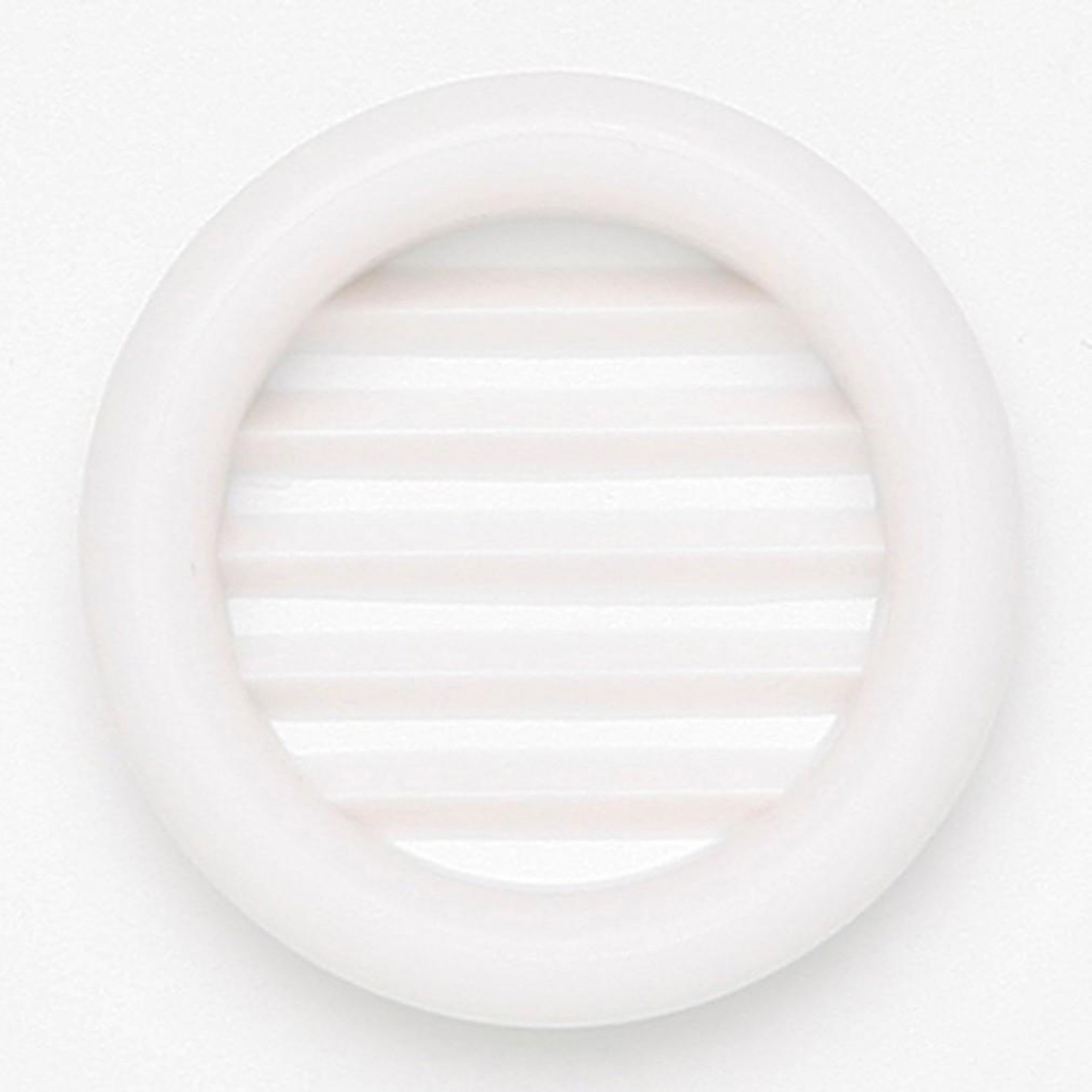 CENTRALE BRICO Lot de 4 grilles d'aération abs naturel Diam.4 cm