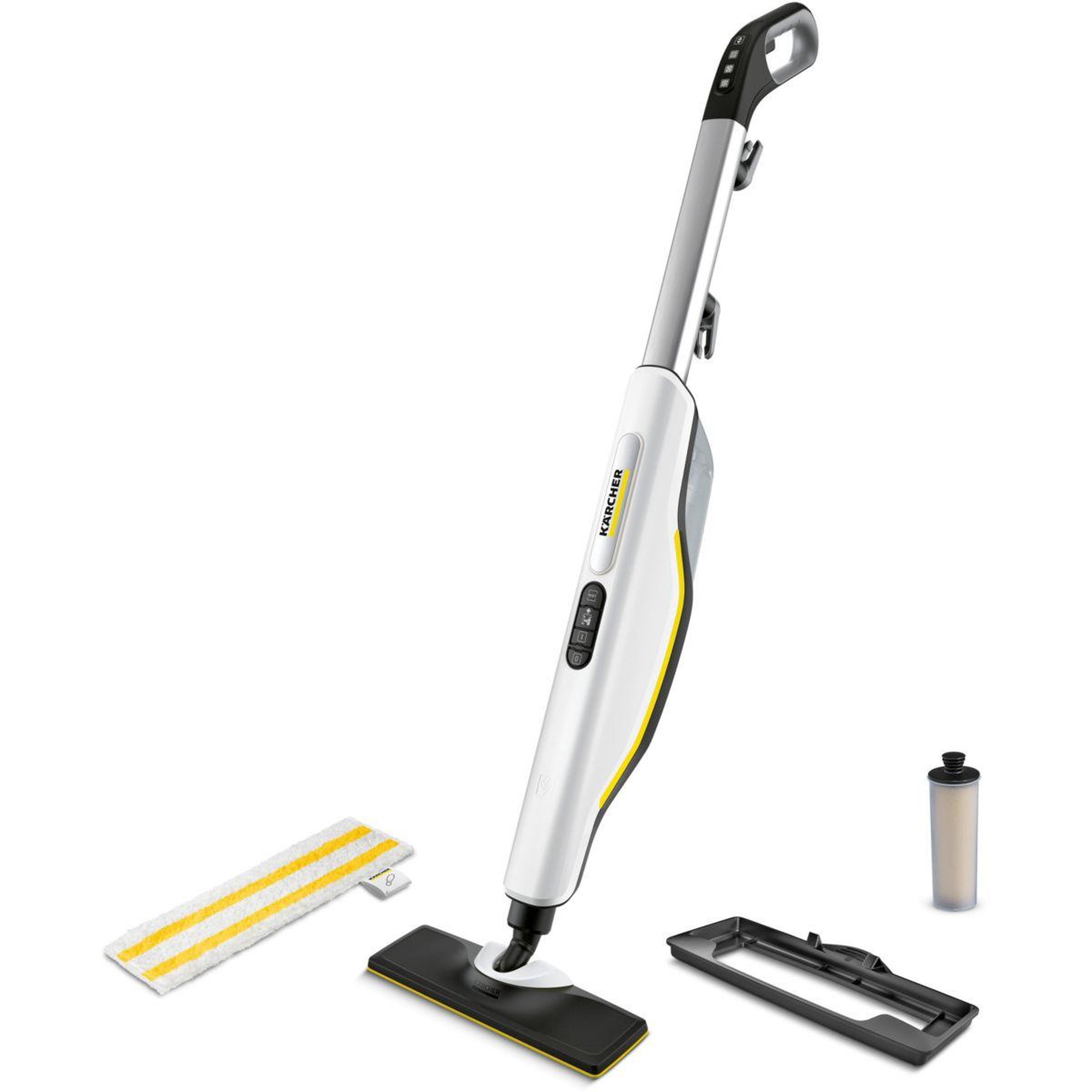 Voir la diapositive 1 : KARCHER Balai vapeur SC 3 Upright Easy Fix white