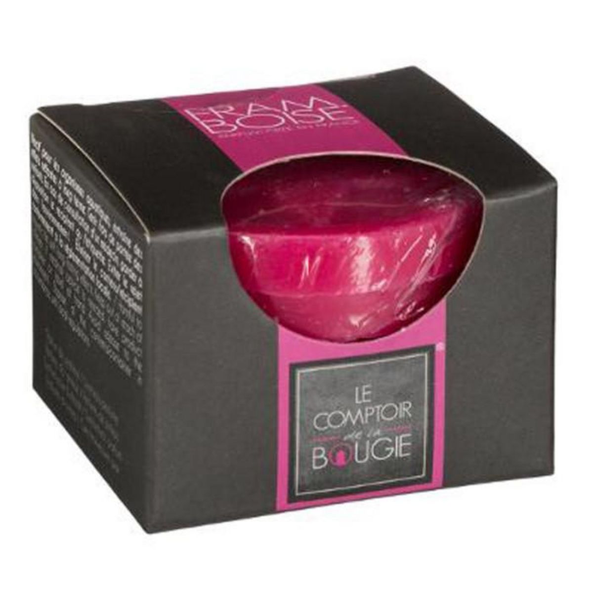 COMPTOIR DE LA BOUGIE Lot de 5 Cires Parfumées à Brûler  Etoile  45g Framboise