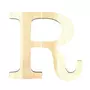 Artémio Alphabet en bois 11,5cm Lettre R