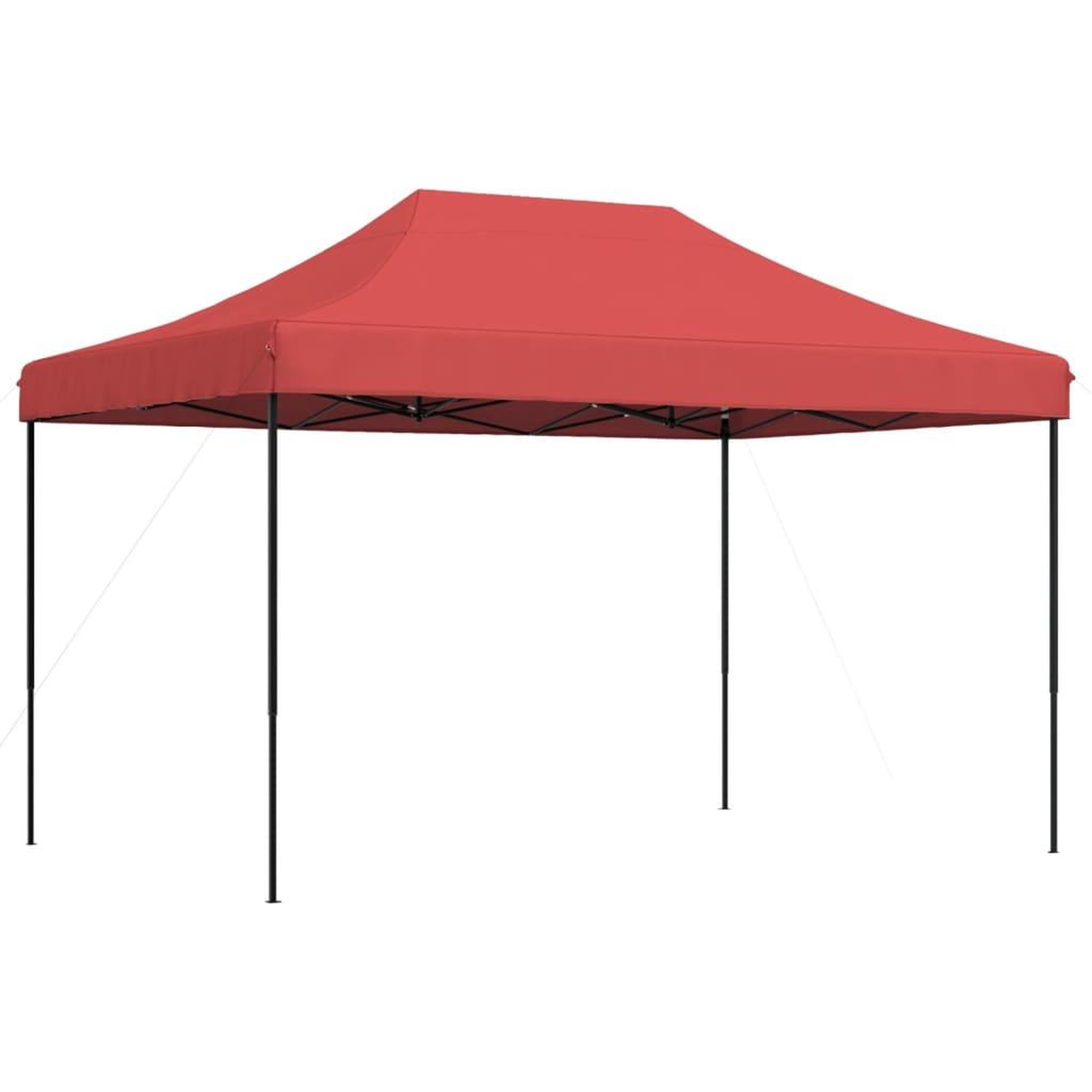 Voir la diapositive 5 : VIDAXL Tente de reception pliable escamotable bordeaux 410x279x315 cm