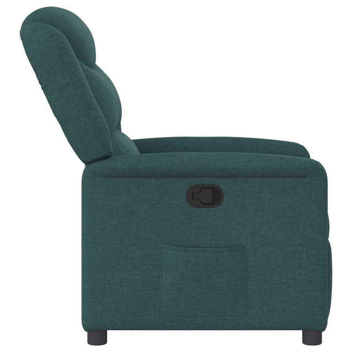 VIDAXL Fauteuil inclinable Vert fonce Tissu