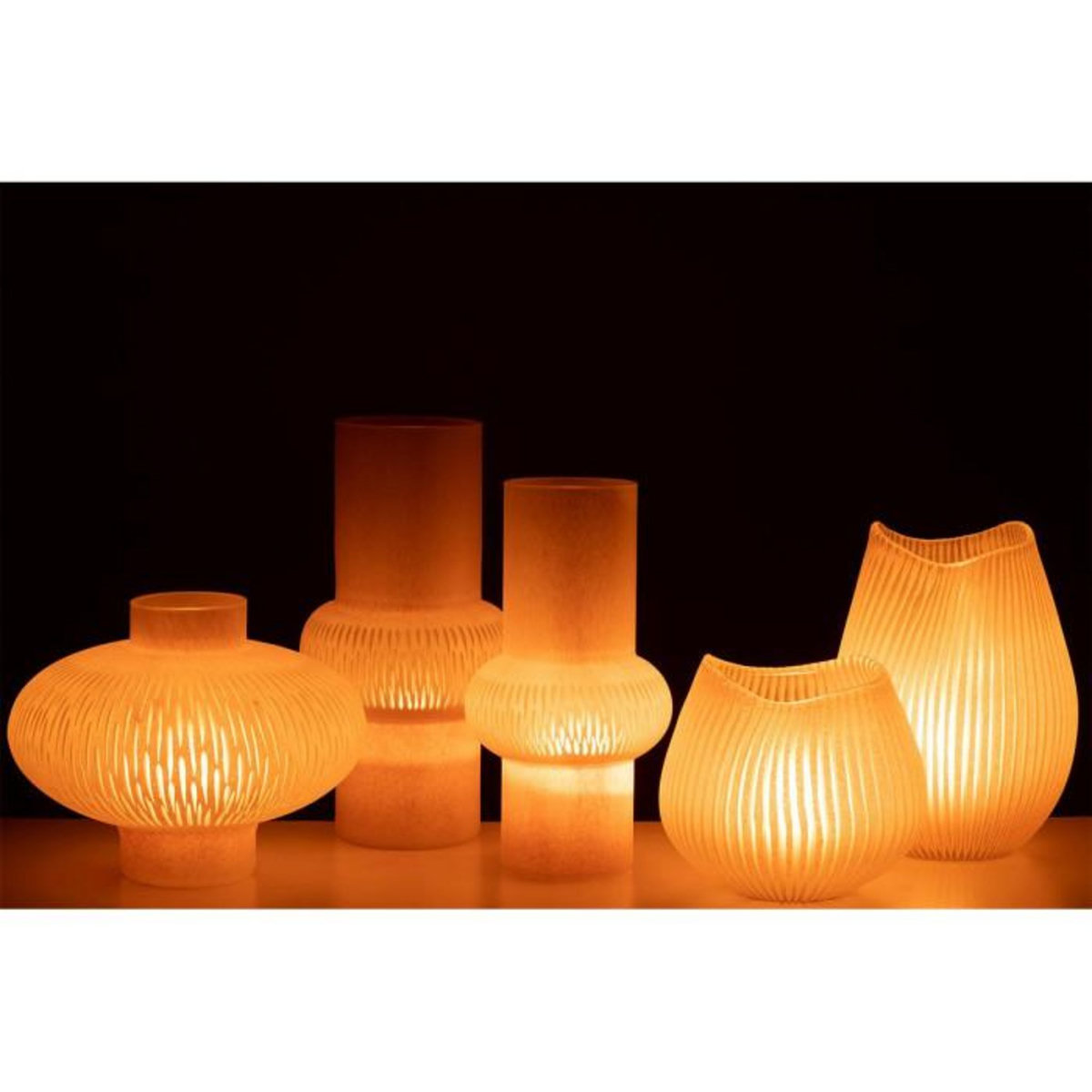 Paris Prix Vase Design Ligne  Octave  31cm Rose