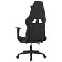 Voir la diapositive 5 : VIDAXL Chaise de jeu avec repose-pied Noir et jaune Tissu