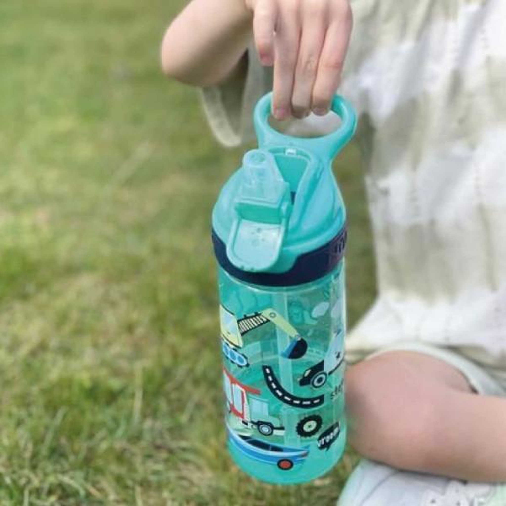 Voir la diapositive 2 : NUBY Lot de 2 gourdes - nuby - super quench - 540 ml - bleu