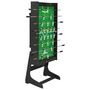 Voir la diapositive 4 : VIDAXL Table de football pliante 121 x 61 x 80 cm Noir
