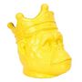 Voir la diapositive 1 : Paris Prix Statuette Porte Plante  Tête Orang Outan  38cm Jaune