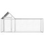 Voir la diapositive 2 : VIDAXL Poulailler 3 x 1 x 1,5 m Acier galvanise