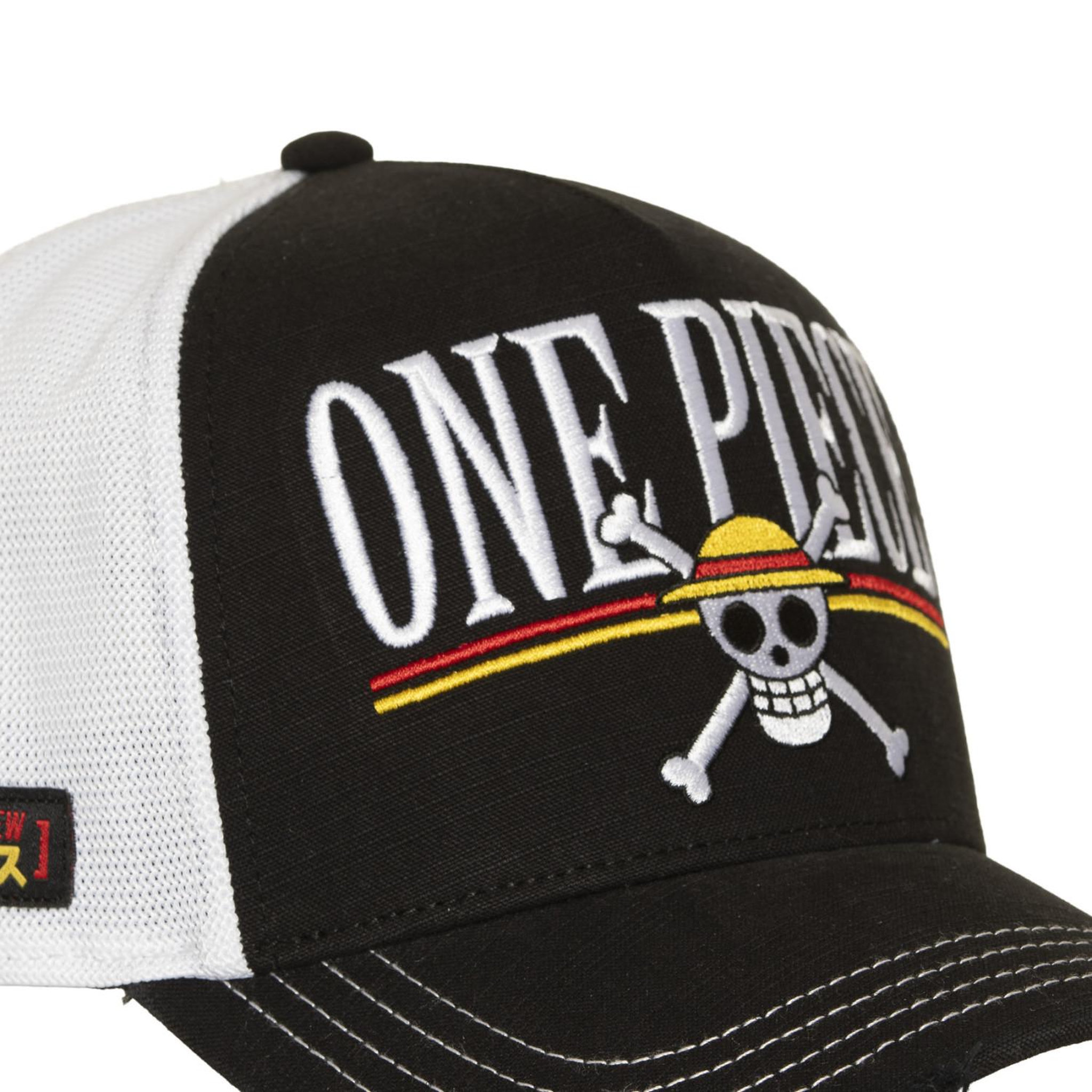 Voir la diapositive 3 : CAPSLAB Casquette trucker premium avec filet et broderie one piece