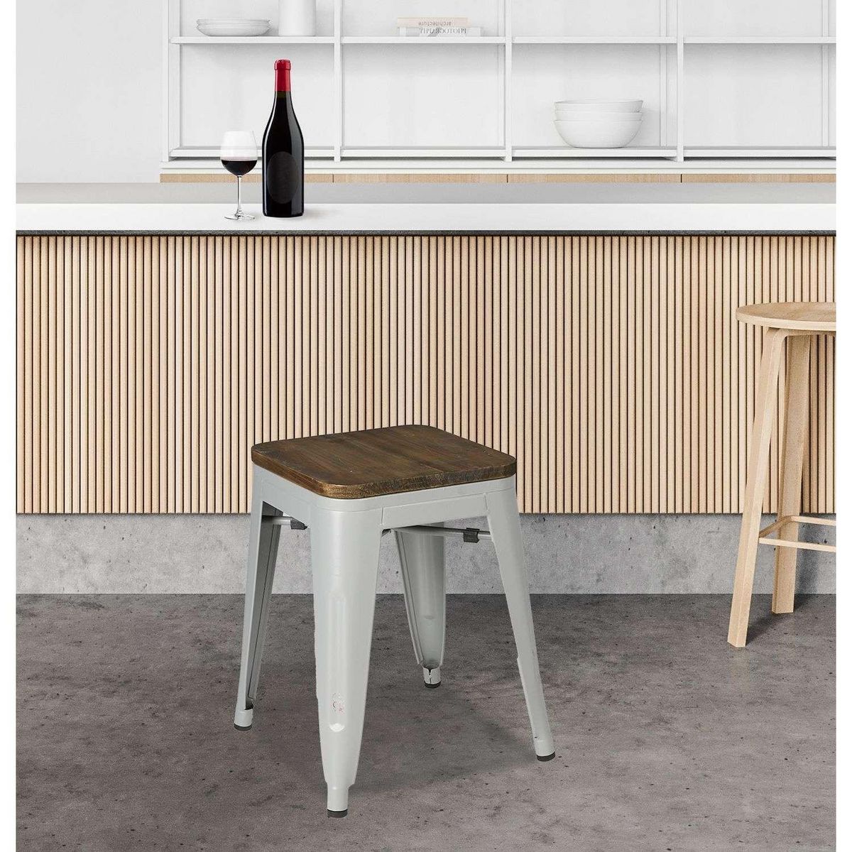 DIVERS Tabouret vintage