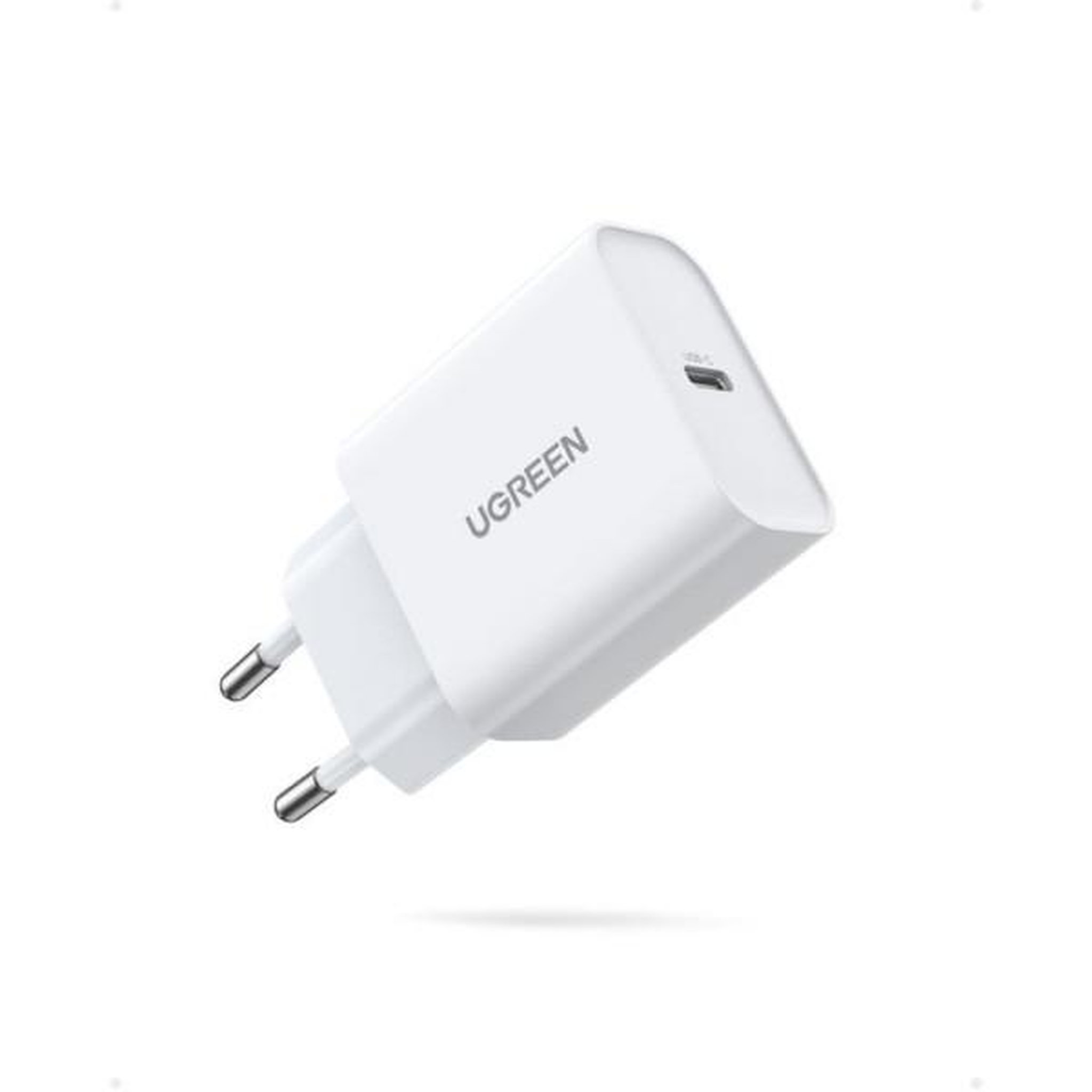 UGREEN Chargeur secteur - UGREEN - 1 Port USB-C - 20W - Blanc