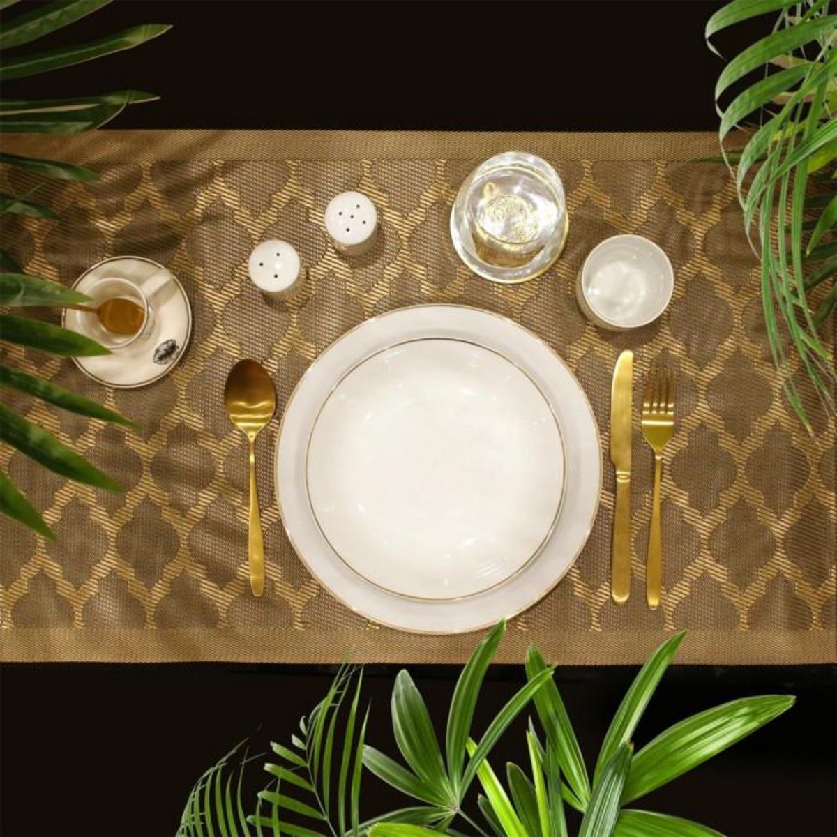 Paris Prix Lot Salière & Poivrière Design  Liseré  8cm Blanc