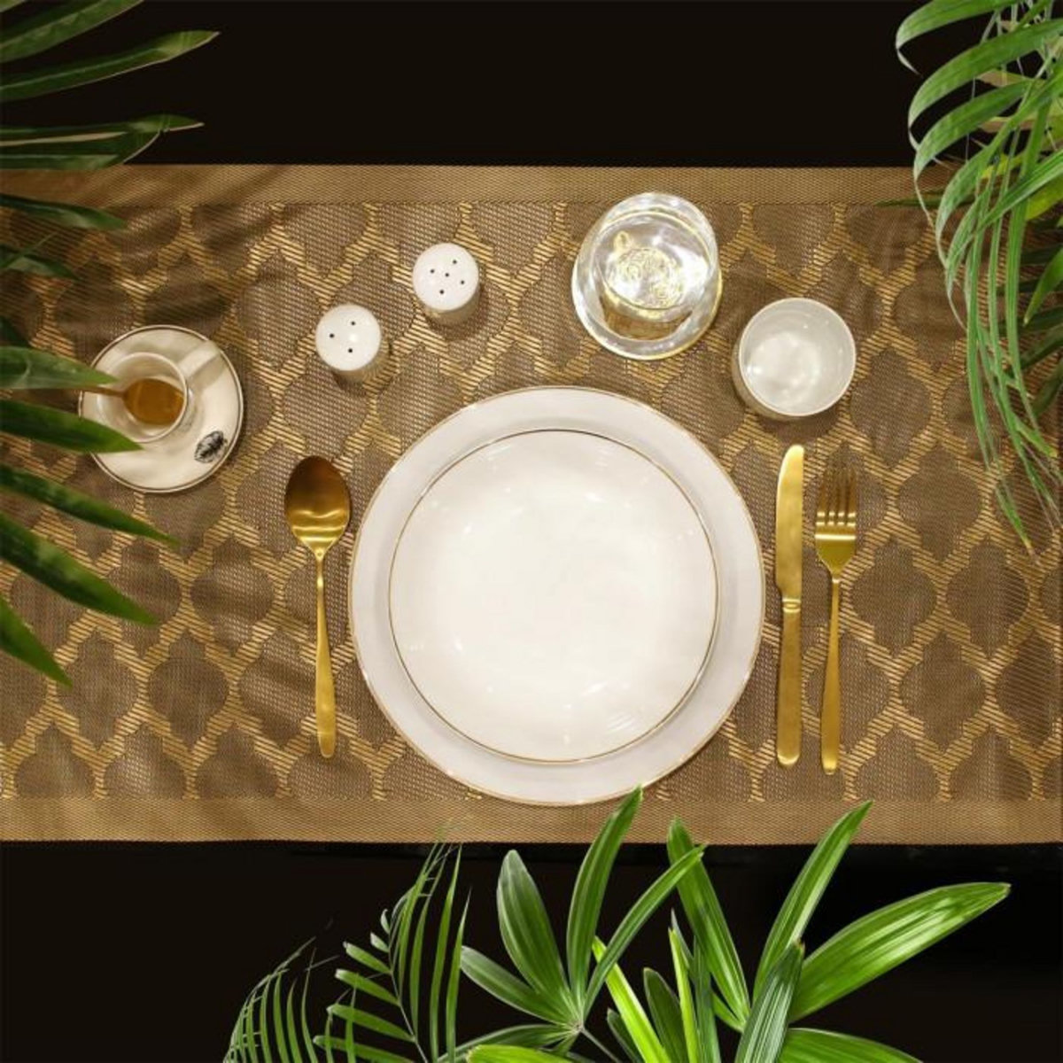 Paris Prix Lot Salière & Poivrière Design  Liseré  8cm Blanc