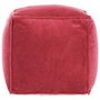 Voir la diapositive 2 : VIDAXL Pouf Velours de coton 40x40x40 cm rose