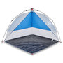 Voir la diapositive 2 : VIDAXL Tente de plage bleu azure liberation rapide impermeable