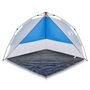 Voir la diapositive 2 : VIDAXL Tente de plage bleu azure liberation rapide impermeable