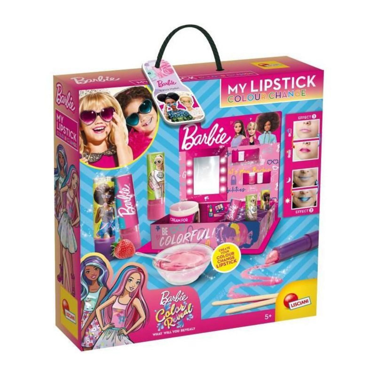 LISCIANI GIOCHI Rouge a levres a personnaliser - Barbie - LISCIANI