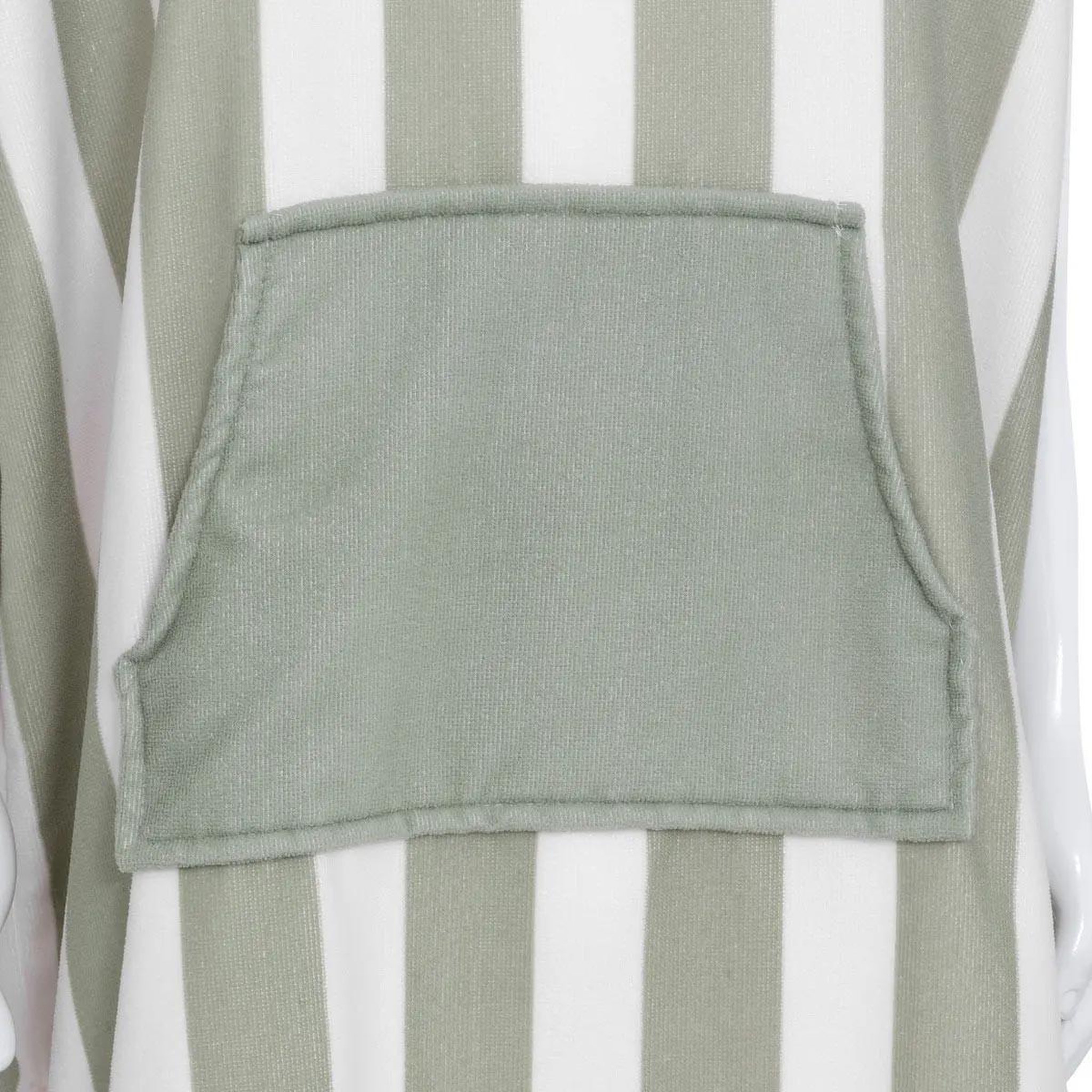 Voir la diapositive 5 : ATMOSPHERA Poncho de plage en microfibre  wili  80x100cm vert céladon