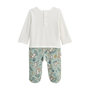 Voir la diapositive 2 : Petit Béguin Pyjama bébé en velours Cache-cache