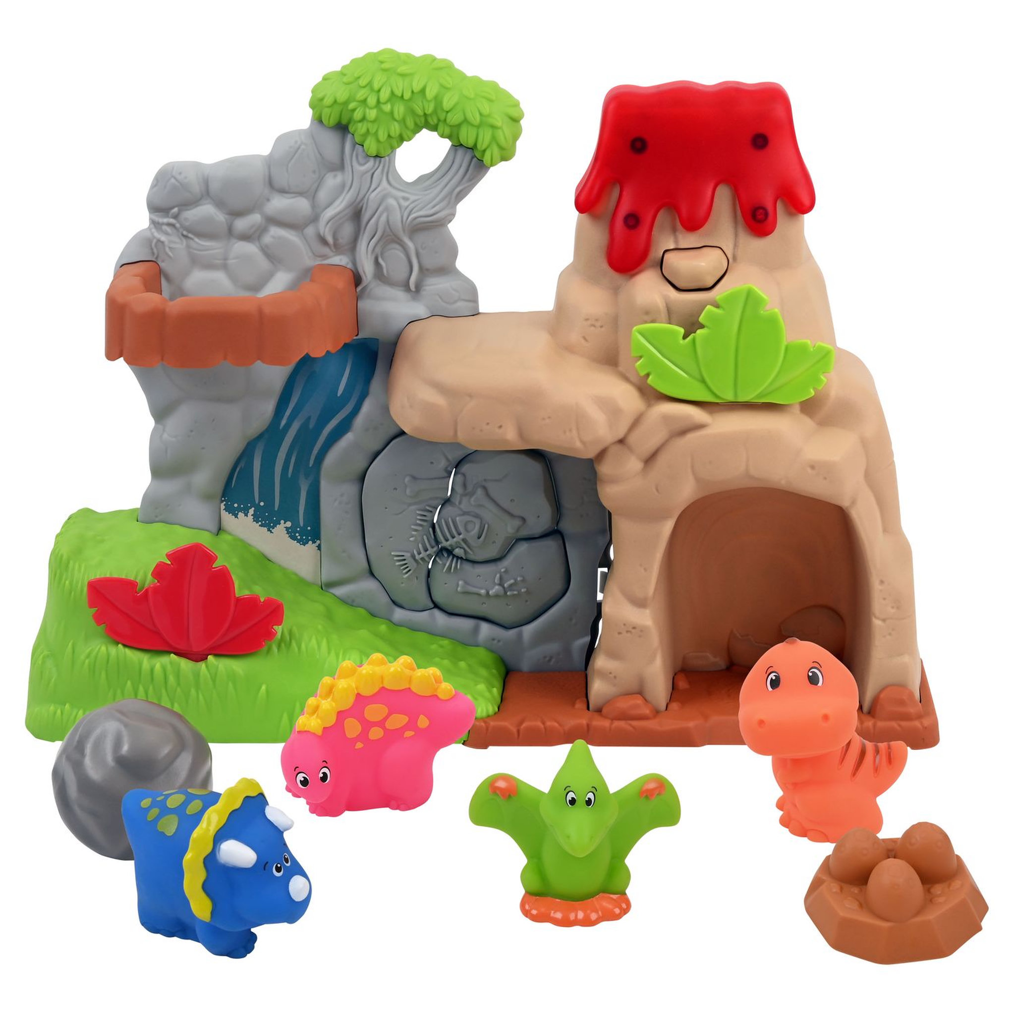 Voir la diapositive 2 : One Two Fun Ensemble de jeux Dino