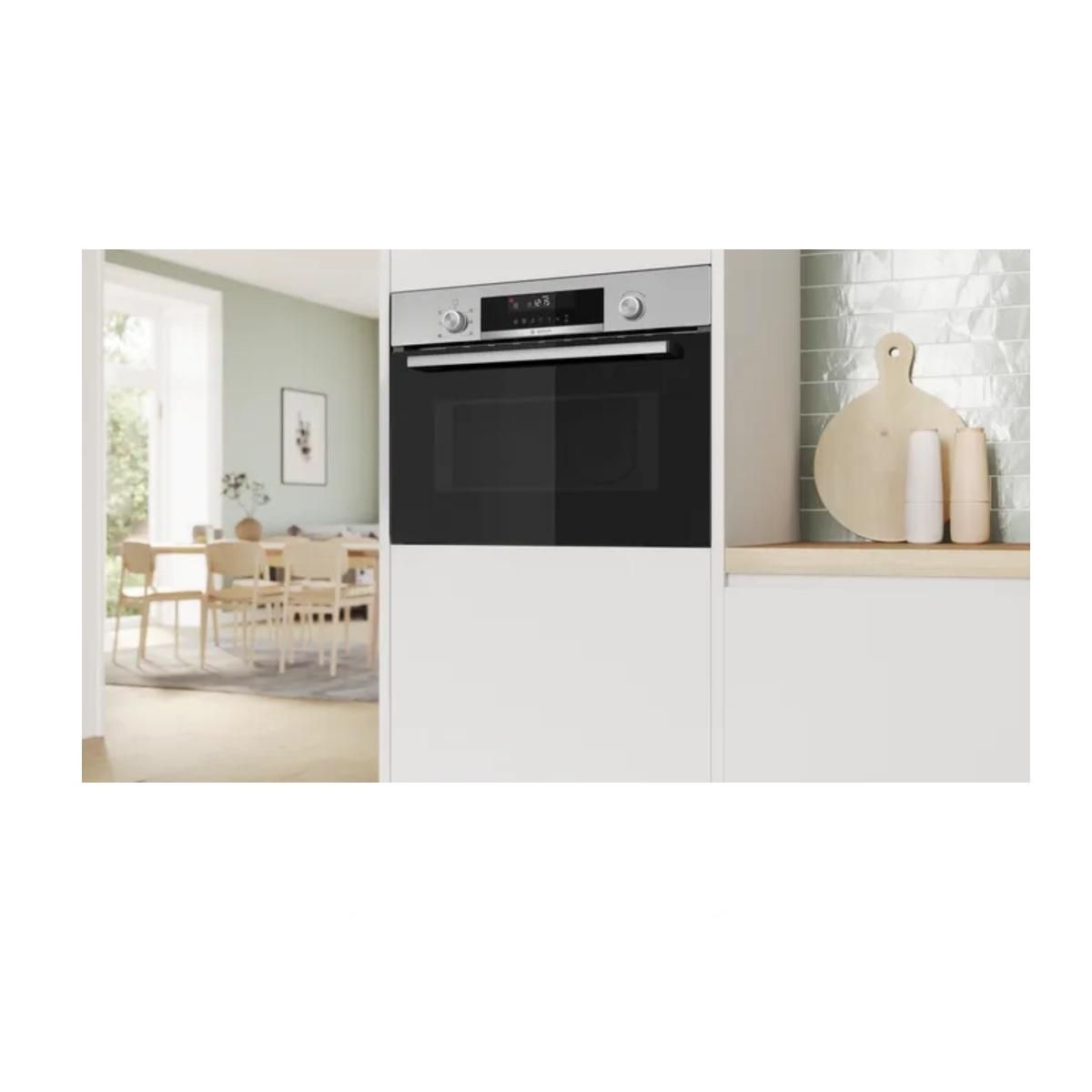 BOSCH Micro-ondes encastrable 44l 900w acier inoxydable - CMA585GS1