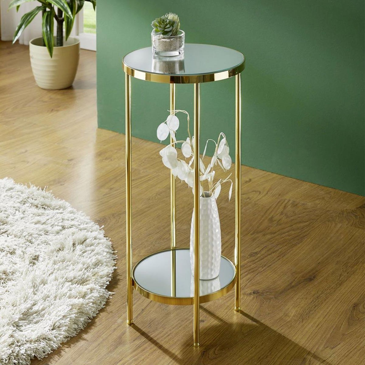 Paris Prix Sellette Design Ronde  Palace  66cm Or