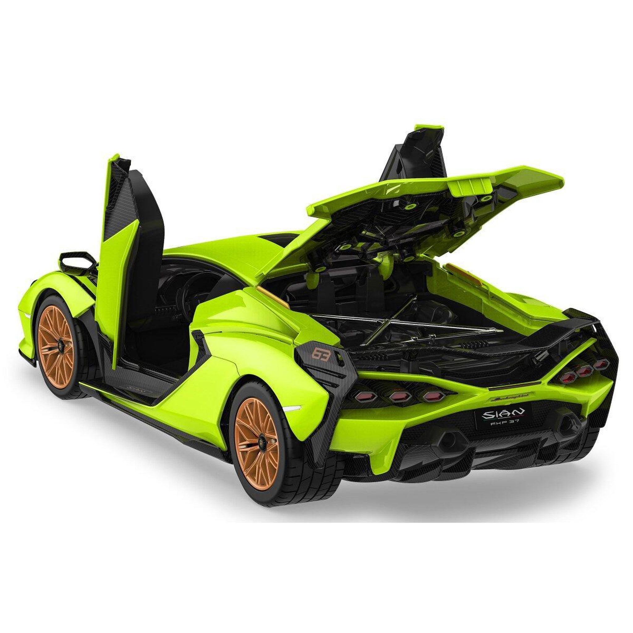 Voir la diapositive 2 : Jamara Kit de construction Lamborghini Sián 1:18 vert