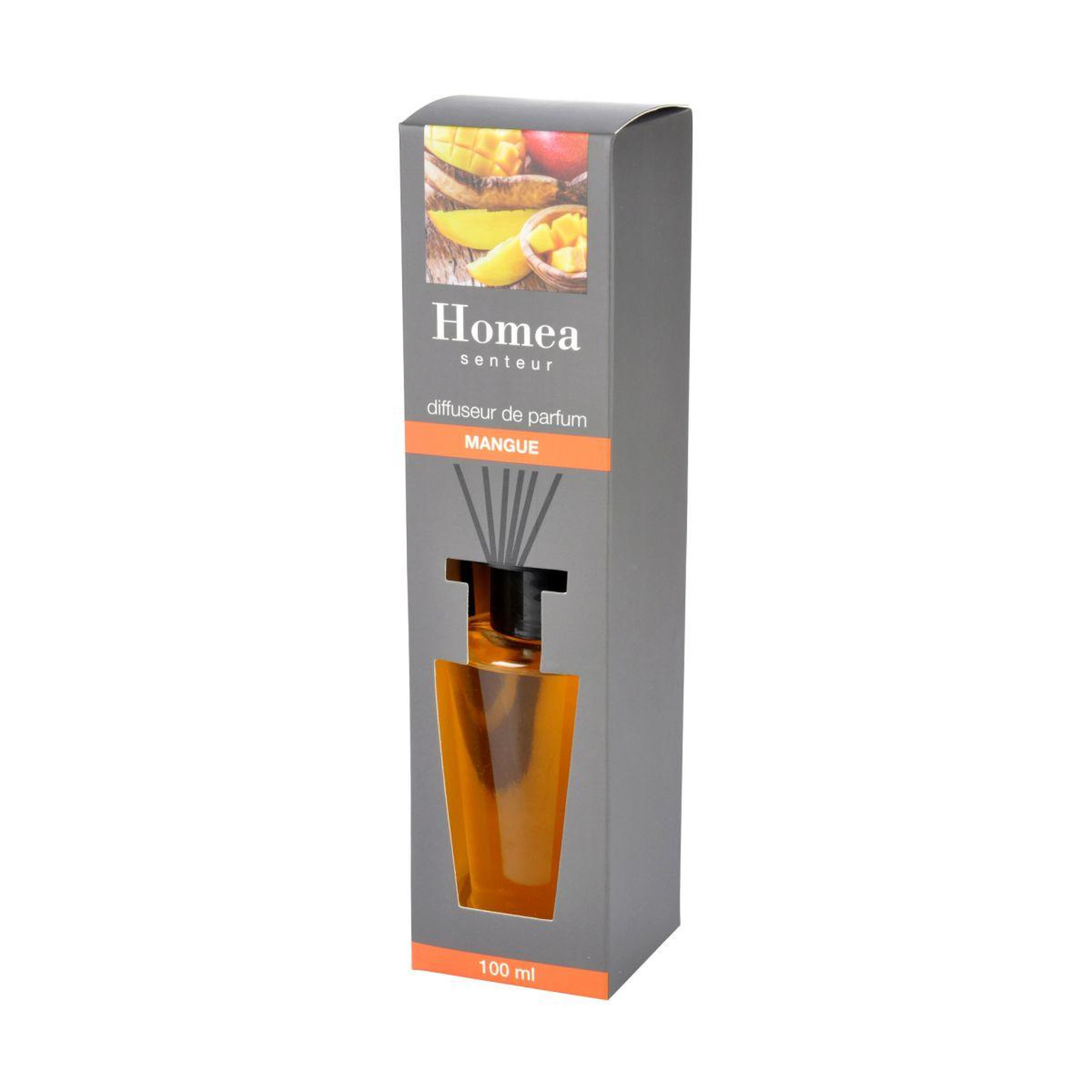 Voir la diapositive 2 : HOMEA Diffuseur de parfum  cône  100ml mangue