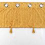 Voir la diapositive 3 : Paris Prix Rideau Voilage à Œillets  Evie  140x280cm Ocre