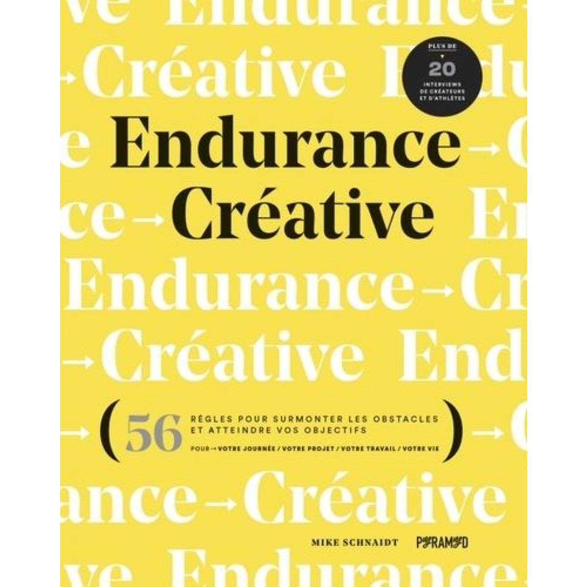 ENDURANCE CREATIVE. 56 REGLES POUR SURMONTER LES OBSTACLES, Schnaidt Mike