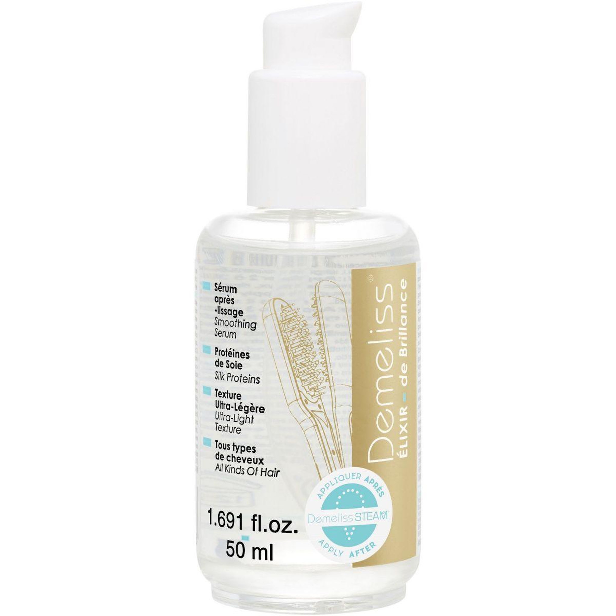 Voir la diapositive 4 : SAINT ALGUE Lisseur vapeur coffret demeliss titanium elixir ritual
