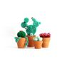 Voir la diapositive 3 : Graine créative Coffret en laine cardée - Petits cactus