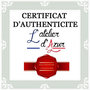 Voir la diapositive 3 : L'ATELIER D'AZUR Collier Or 18 Carats 750/00 Maille Palmier en Chute - Or Jaune