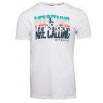 Best Mountain T shirt  Homme Best Mountain 2001. Coloris disponibles : Blanc