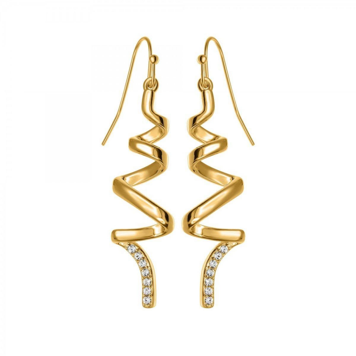 SC BOHEME Boucles d'oreilles SC Bohème ornées de Cristaux scintillants