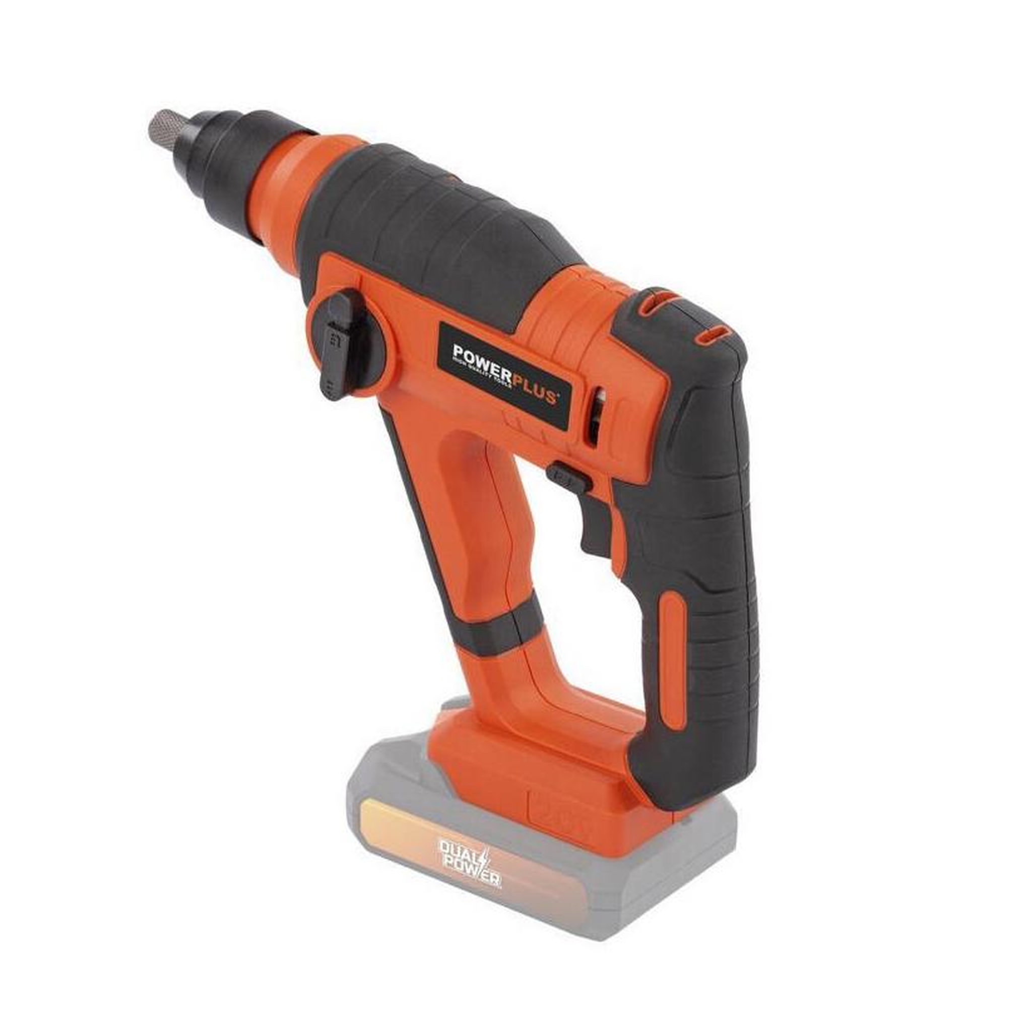 Voir la diapositive 2 : DUAL POWER Marteau perforateur 20v pm dual power