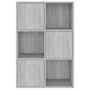 Voir la diapositive 3 : VIDAXL Armoire de rangement Sonoma gris 60x29,5x90 cm