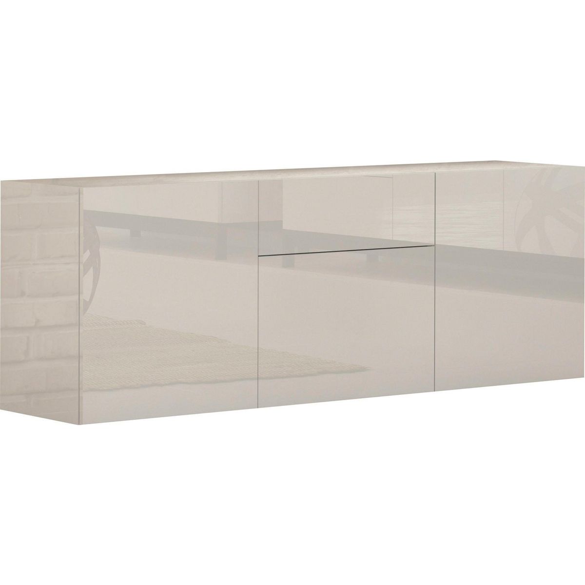 Buffet moderne 3 tiroirs 1 porte L170cm FLORENCE