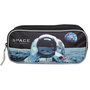 Voir la diapositive 2 : Bagtrotter Trousse scolaire 2 compartiments Nasa Astronaute Noire Bagtrotter