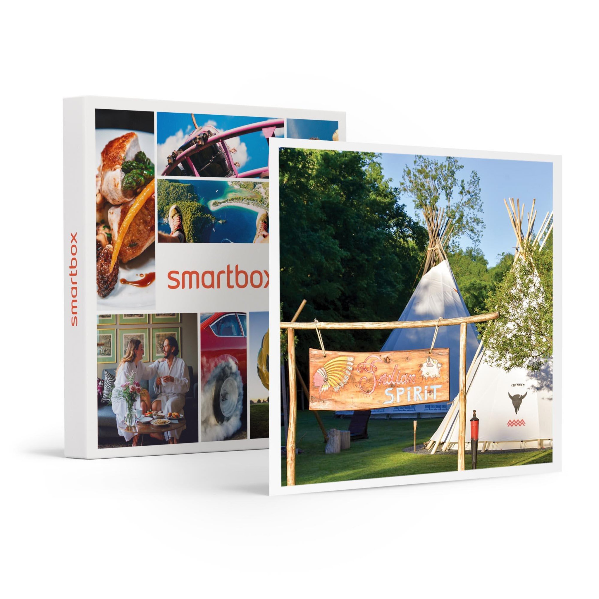 Voir la diapositive 1 : Smartbox Séjour insolite en tipi : 2 jours près de Limoges - Coffret Cadeau Séjour