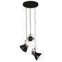 Voir la diapositive 3 : VIDAXL Lampe suspendue 25 W noir 30x30x100 cm E27