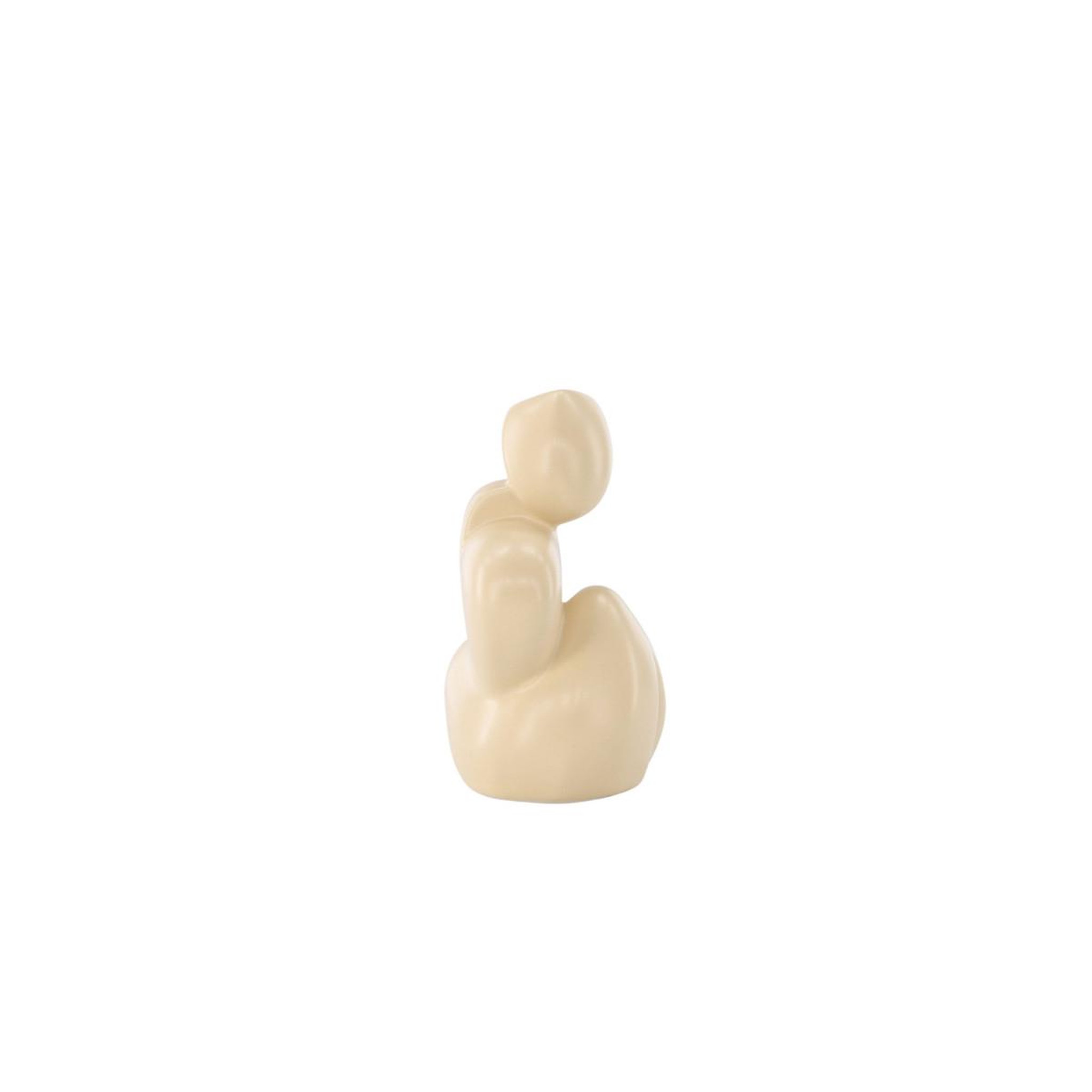 Voir la diapositive 2 : Paris Prix Statuette Sculpture en Céramique  Floda  14cm Jaune
