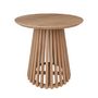 Voir la diapositive 1 : Rendez vous déco Table d'appoint ronde bois clair en bois d'acacia D50 cm - Képès